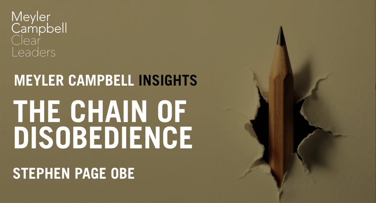 Meyler Campbell The Chain of Disobedience Final